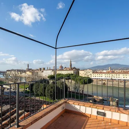 Apartment Lungarno Panoramic View Florence
